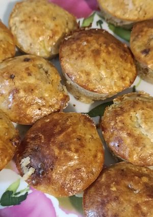 Una foto de Mini Muffins de Avena y Banana en Freidora de Aire