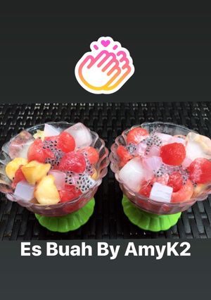 Foto resep Es buah By AmyK2 Kitchen