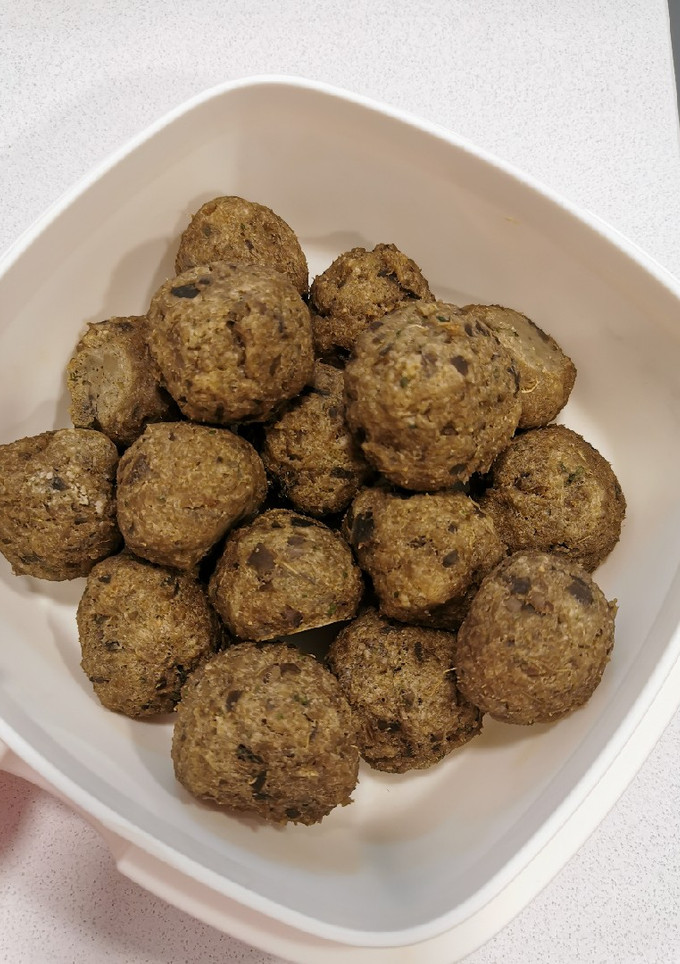 Una foto de Albóndigas de berenjena en Thermomix