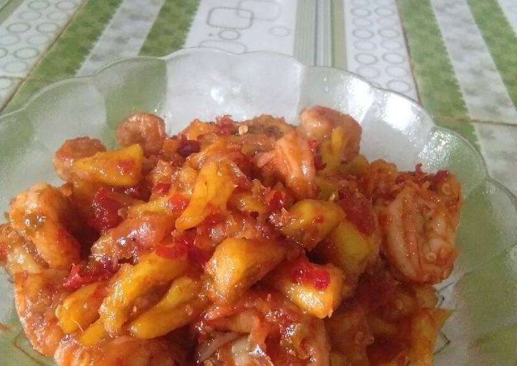 Sambal Udang Asam Manis