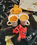 Cardamom ginger tea or chai