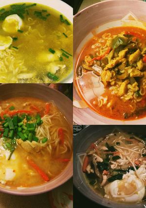 A picture of Homemade Spicy Miso Ramen.