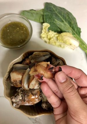 รูปของ 🐚หอยชักตีนนึ่ง🐚