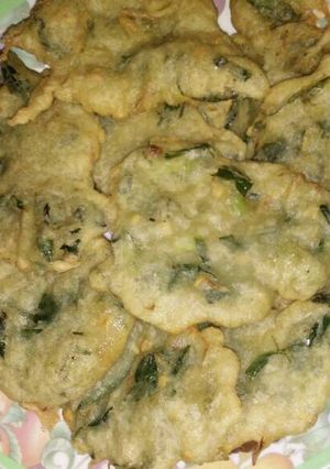 Foto resep Bakwan "kato" (katuk & toge) 😁😁