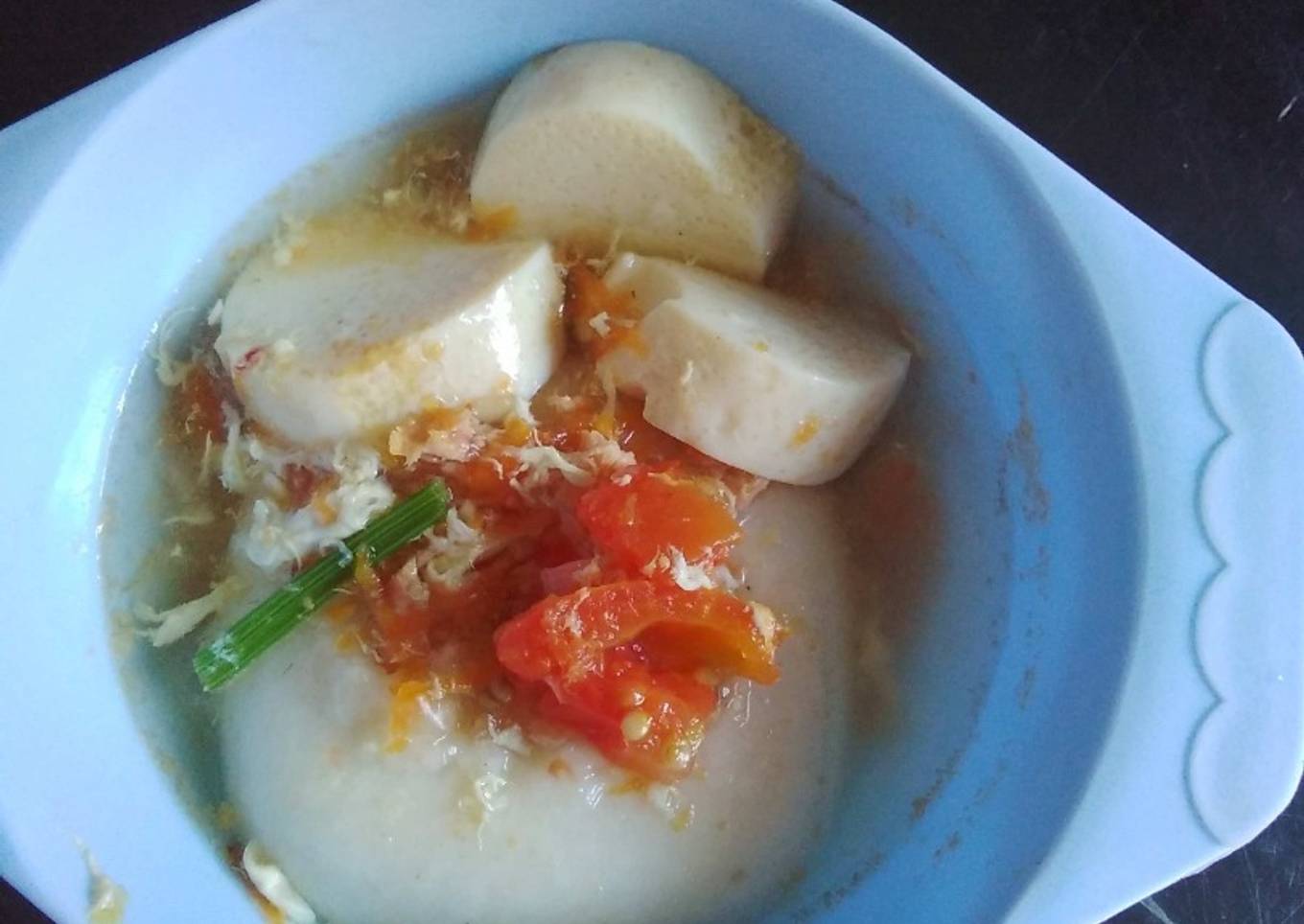 Resep Sup Telur Salmon, Bikin Ngiler