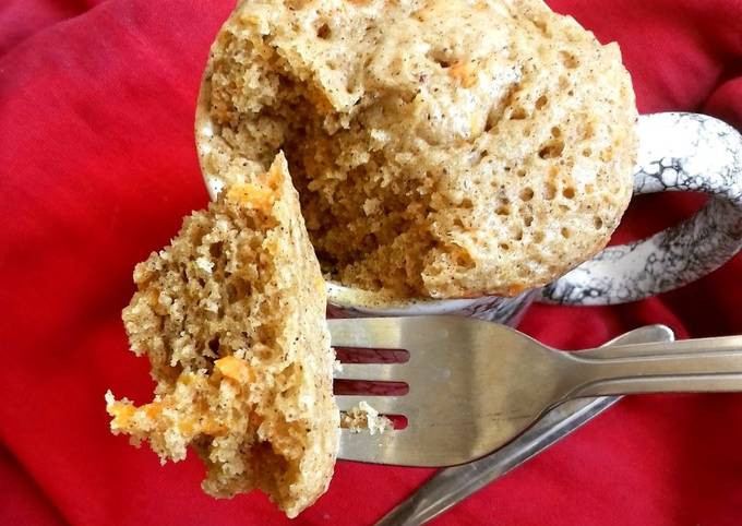 Carrot Cake Mug Cake #mugcakeweek