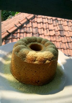 Foto resep Bolu Simple Chocolatos Matcha no Mixer no Oven