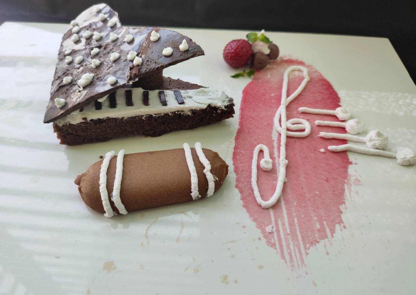 Piano pastry