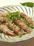 Bean Sprout and Pork Shabu Shabu Rolls: Easy Microwave Recipe