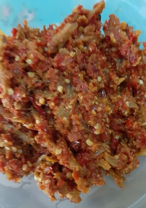 Foto resep Sambal teri angkringan
