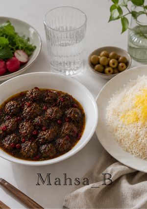 عکسی از دستور خورش داوودپاشا