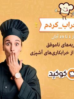 عکسی از دستور خراب کاری آشپزی