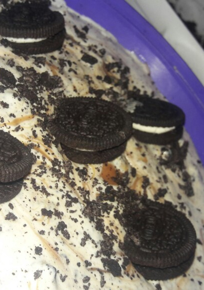 Una foto de Torta helada oreo