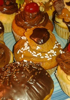 Una foto de Muffins de café