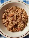 Risotto ai funghi porcini surgelati "a modo mio"
