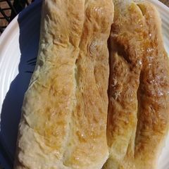 A picture of Homemade buns.