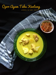 Foto resep Opor Ayam Tahu Kentang