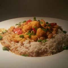 A picture of Red Vegetable Curry.