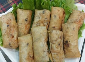 Hình của món Chả nem chay.