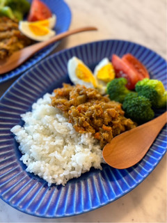 A picture of Quick and Easy! Veggie-Packed Dry Curry.