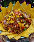 Mexican Salad With Nachos