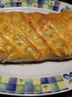 Una foto de Strudel de manzana