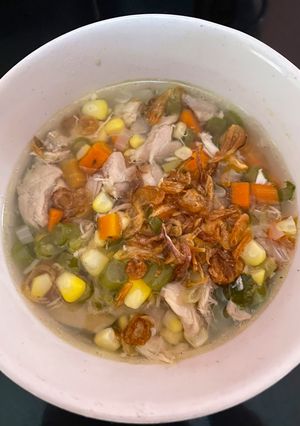 Foto resep Sup Ayam Ala Resto Cepat Saji