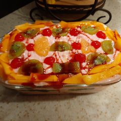 Fruit Trifle A picture of Fruit Trifle.