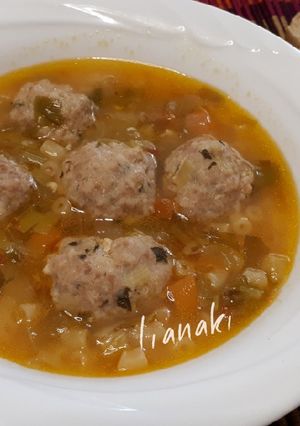 Φωτογραφία της συνταγής Σούπα με κεφτεδάκια