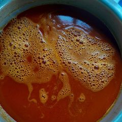 Palm butter soup A picture of Palm butter soup.