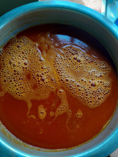 A picture of Palm butter soup.
