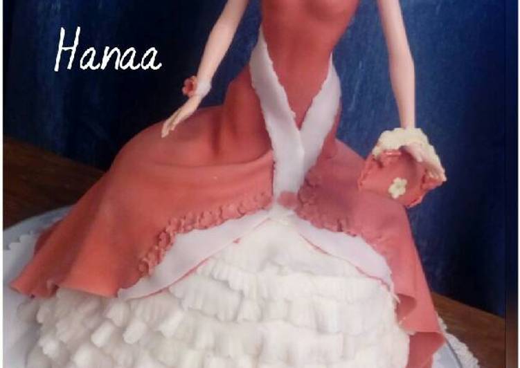 كيكه للبنات 👧على شكل لعبه
