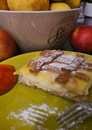 Almás pudingos süti - CH recept fotója