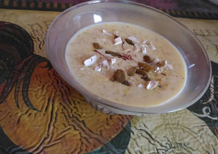 Steps to Make Ultimate Oats kheer