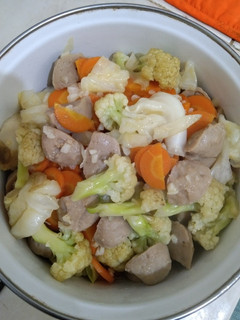 Foto resep Capcay sayur bakso sapi