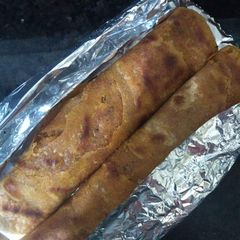 A picture of Simple besan paratha.