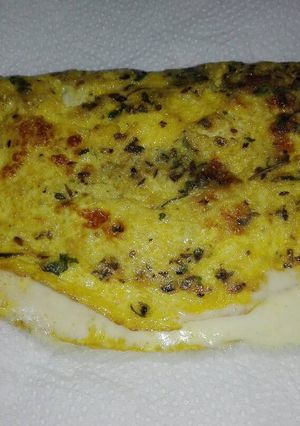 Una foto de Omelette