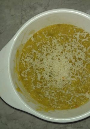 Foto resep Bubur jagung manis asem gurih 9m+