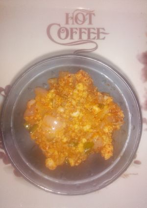 A picture of Paneer bhurji.