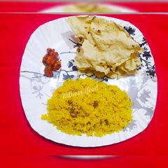 A picture of Hyderabadi khichdi.