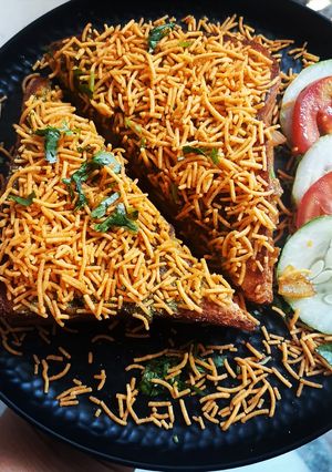 A picture of Mumbai Sandwich.