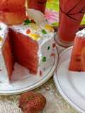Fresh Watermelon cake