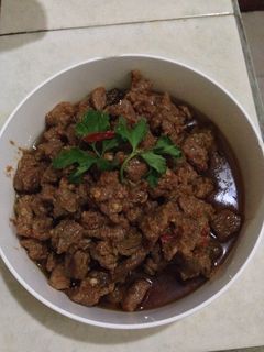 Foto resep Daging gongso khas Madura