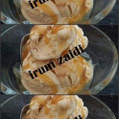 2 INGREDIENT Caramel Fudge ICE CREAM A picture of 2 INGREDIENT Caramel Fudge ICE CREAM.