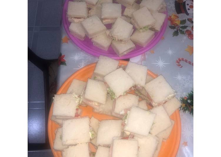 Mini Sándwichitos de miga