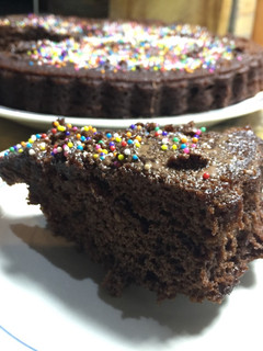 Una foto de Torta de chocolate para microondas