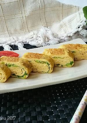 Foto resep Tamagoyaki #pr_asianfood
