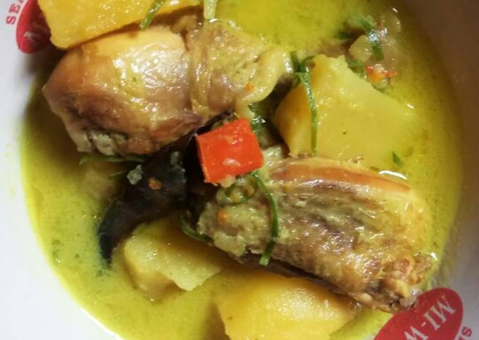 Menu Creamy Chicken Opor yang Lezat Sekali Menggugah Selera