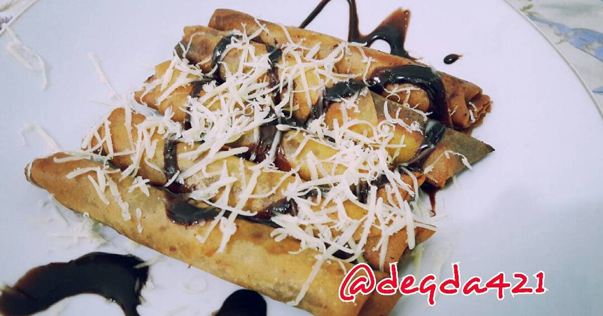 Resep Pisang Coklat Keju Simple "secukupnya" oleh Deqda421 