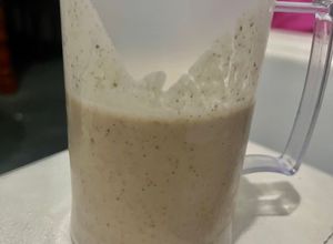Foto de Vitamina de Caqui, banana, canela e gengibre